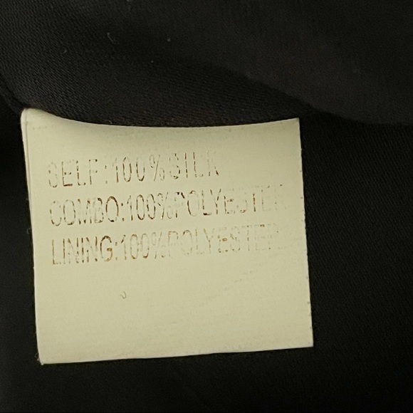 Marchesa Notte Silk Black Ruffle One Shoulder Dress size 4 - Picture 10 of 12